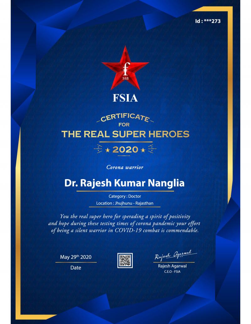 Dr Rajesh Kumar Nanglia